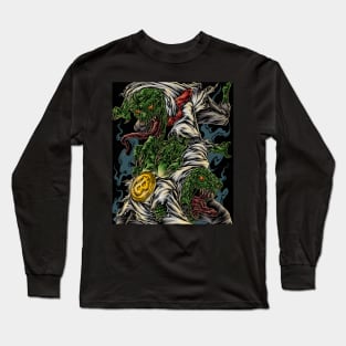 mutant war to get a coin Long Sleeve T-Shirt